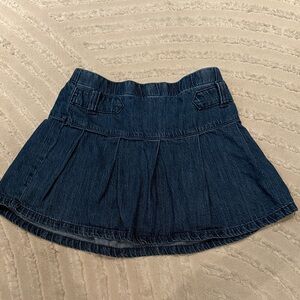Abercrombie Kids Dark Blue Denim Skirt